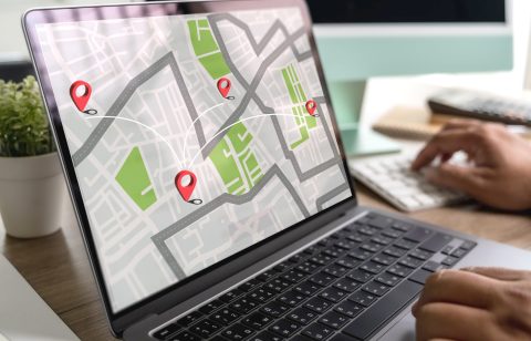 GPS tracking dashboard